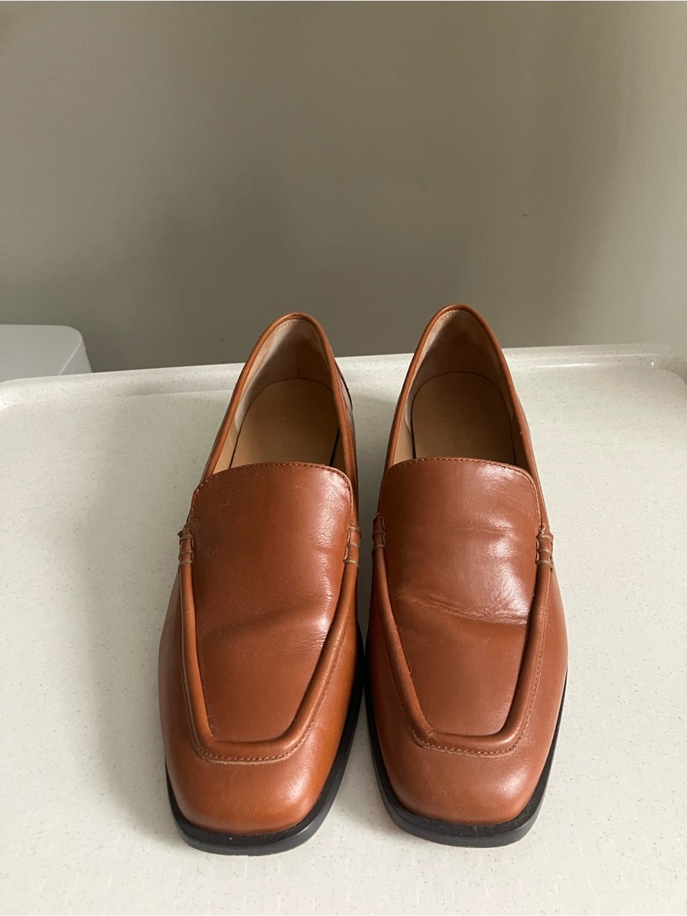 Madewell Leather Slip-On Loafers